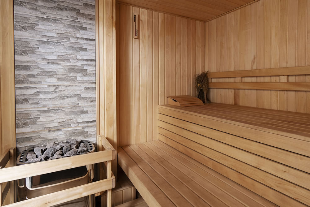 sauna room