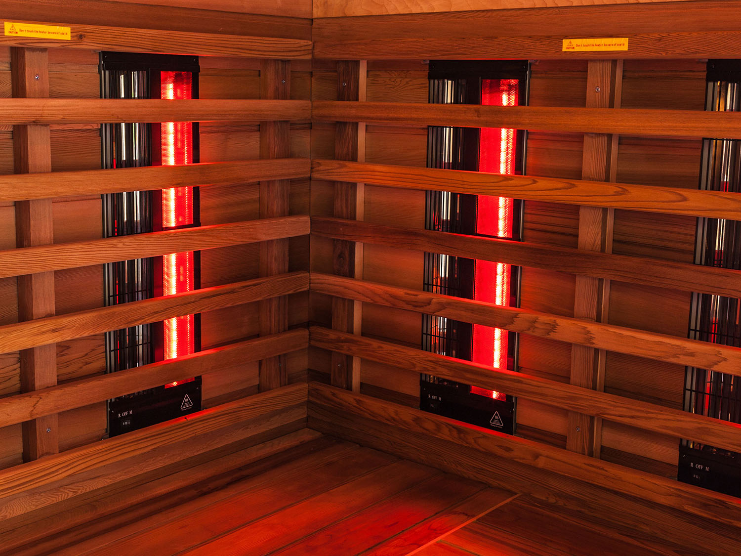 Wooden Sauna interior