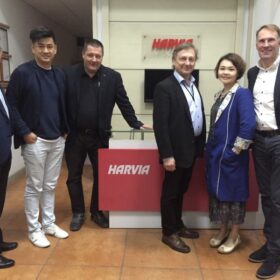 Finland-Harvia-CEO-Tapio-Team
