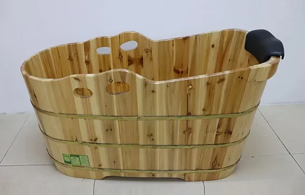 Wooden Bathtub