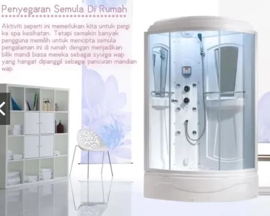 steam shower cabinet